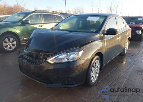 2016 Nissan Sentra Sv z USA, uszkodzony, nr VIN 3N1AB7AP4GL673957